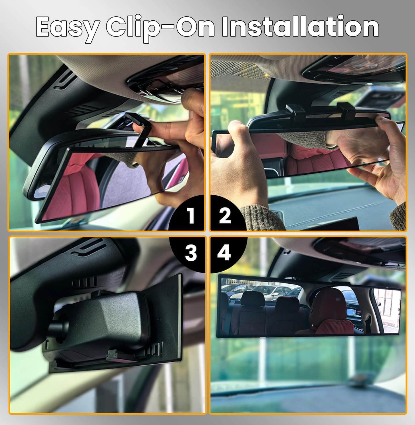Vevall™ Panoramic Rearview Mirror