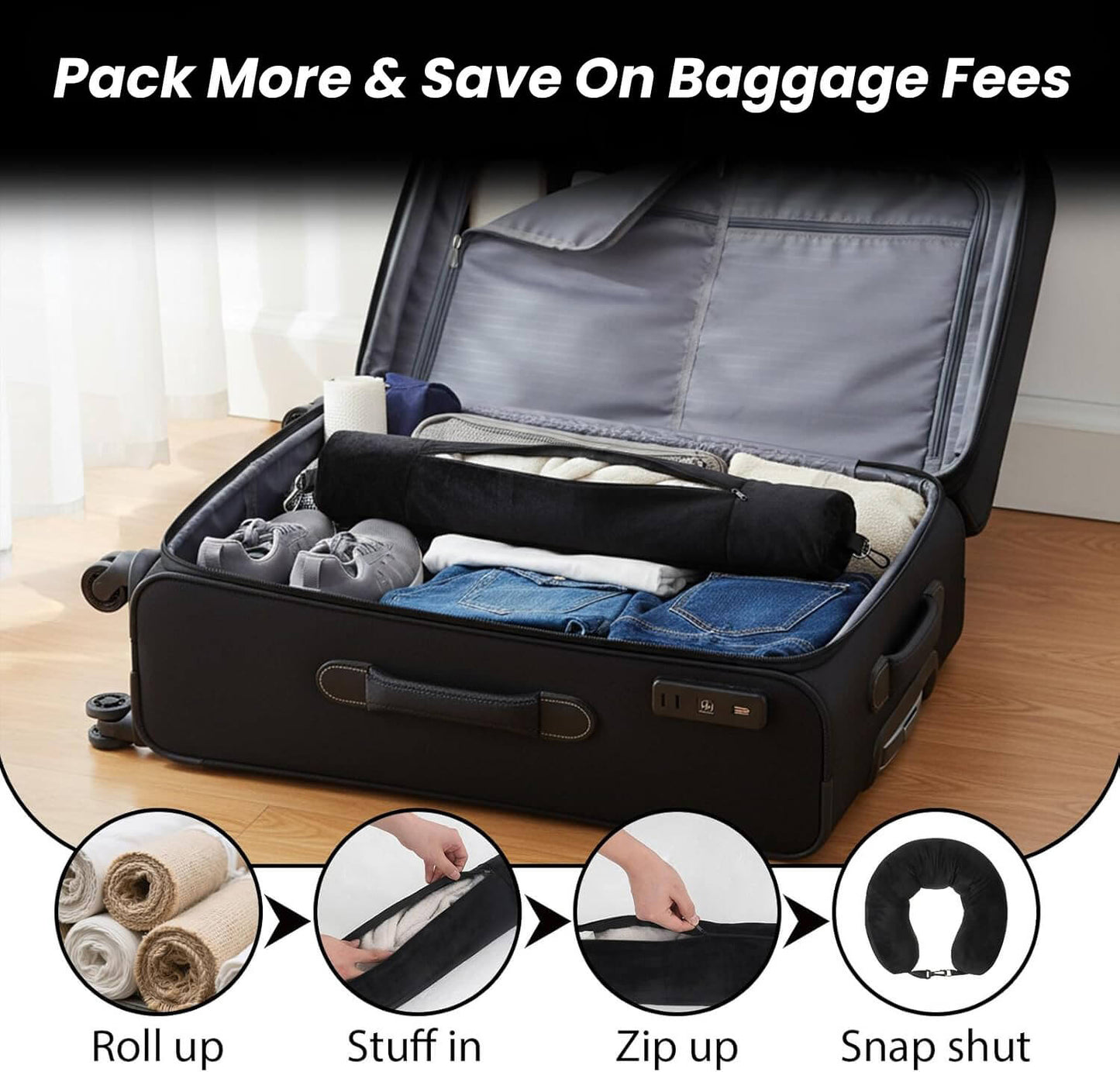 Vevall™ Stuffable Neck Pillow